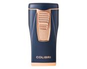 Colibri aansteker - Monaco Triple Jet Carbon - Navy blauw